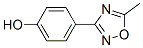 CAS 登录号：49787-02-2， 4-(5-甲基-1,2,4-恶二唑-3-基)苯酚