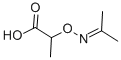 structure of CAS# 5001-36-5, 2-(Isopropylideneaminooxy)Propionic Acid;2-(Isopropylideneamino)Oxypropanoic Acid;2-(Isopropylideneamino)Oxypropionic Acid;Nsc54803