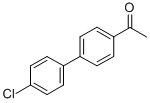 结构式 CAS# 5002-07-3, 1-(4'-氯-联苯-4-基)-乙酮
