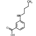 CAS#: 500347-84-2， 3-(Butylamino)Benzoic Acid