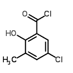 CAS#: 501008-52-2， 5-Chloro-2-Hydroxy-3-Methylbenzoyl Chloride