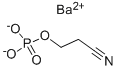 structure of CAS# 5015-38-3, Barium 2-Cyanoethylphosphate;Propanenitrile, 3-(Phosphonooxy)-, Barium Salt (1:1)