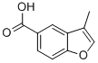 结构式 CAS# 501892-99-5, 3-甲基苯并呋喃-5-羧酸