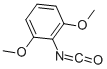 structure of CAS# 50528-53-5, 2,6-Dimethoxyphenyl Isocyanate;2,6-DIMETHOXYPHENYL ISOCYANATE