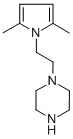 structure of CAS# 5059-36-9, 1-[2-(2,5-Dimethyl-1H-Pyrrol-1-Yl)Ethyl]Piperazine;1-[2-(2,5-Dimethyl-1-Pyrrolyl)Ethyl]Piperazine;Nciopen2_002810;Oprea1_642900