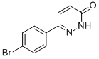 结构式 CAS# 50636-57-2, 6-(4-溴苯基)-3(2H)-哒嗪酮