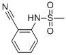 structure of CAS# 50790-29-9, 2-(Methanesulfonylamino)Benzonitrile;Nciopen2_000640;Zinc00869724;Nsc73084