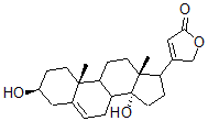 CAS#: 508-92-9， 3beta,14-Dihydroxycarda-5,20(22)-Dienolide