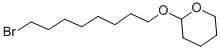 structure of CAS# 50816-20-1, 1-Bromo-8-(Tetrahydropyranyloxy)Octane;2-(8-Bromooctoxy)Tetrahydropyran;1-Bromo-8-Tetrahydropyranyloxyoctane;2H-Pyran, 2-[(8-Bromooctyl)Oxy]Tetrahydro-