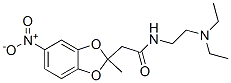 CAS#: 50836-11-8， N-(2-Diethylaminoethyl)-2-Methyl-5-Nitro-1,3-Benzodioxole-2-Acetamide
