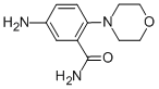 structure of CAS# 50891-32-2, 5-Amino-2-Morpholin-4-Yl-Benzamide;5-Amino-2-Morpholino-Benzamide;5-Amino-2-Morpholinobenzamide;5-Amino-2-Morpholin-4-Yl-Benzamide