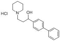 CAS#: 50910-16-2， alpha-(4-Biphenylyl)-1-Piperidinepropanol Hydrochloride