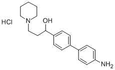 CAS 登录号：50910-32-2， alpha-(4'-氨基-4-联苯基)-1-哌啶丙醇盐酸盐