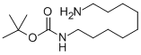 结构式 CAS# 510754-90-2, 1-叔丁氧羰基-1,9-二氨基壬烷