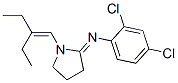 CAS#: 51170-85-5， N-(2,4-Dichlorophenyl)-1-(2-Ethylbut-1-Enyl)Pyrrolidin-2-Imine