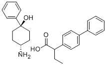 CAS 登录号：51171-84-7， (E)-4-氨基-1-苯基-环己醇 alpha-乙基-4-联苯乙酸酯