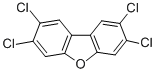 structure of CAS# 51207-31-9, 2,3,7,8-Tetrachlorodibenzofuran;2,3,7,8-Tetrachlorodibenzofuran [Dioxin And Dioxin-Like Compounds];2,3,7,8-Tetrapolychlorinated Dibenzofuran;5-17-02-00238 (Beilstein Handbook Reference)