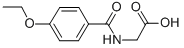 CAS#: 51220-52-1， (4-Ethoxy-Benzoylamino)-Acetic Acid