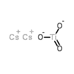 CAS#: 51222-65-2， Dicaesium dioxido(oxo)titanium