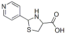 structure of CAS# 51226-84-7, 2-(4-Pyridyl)Thiazolidine-4-Carboxylic Acid;2-(4-Pyridyl)Thiazolidine-4-Carboxylic Acid;2-(4-Pyridyl)-4-Thiazolidinecarboxylic Acid;Nsc303513