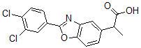 CAS#: 51234-65-2， 2-(3,4-Dichlorophenyl)-alpha-Methyl-5-Benzoxazoleacetic Acid