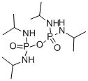 structure of CAS# 513-00-8, N,N',N'',N'''-Tetraisopropypyrophosphoramide;N-[Bis(Isopropylamino)Phosphoryloxy-(Isopropylamino)Phosphoryl]Propan-2-Amine;[Bis(Isopropylamino)Phosphoryloxy-(Isopropylamino)Phosphoryl]-Isopropyl-Amine;N,N',N