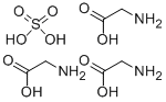structure of CAS# 513-29-1, Glycine Sulfate;2-Aminoethanoic Acid;Sulfuric Acid;Glycine, Sulfate (3:1);Triaminoacetic Acid Sulphate