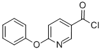 structure of CAS# 51362-51-7, 6-Phenoxynicotinoyl Chloride;6-Phenoxynicotinoyl Chloride ,97%;6-PHENOXYNICOTINOYL CHLORIDE