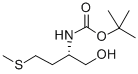 structure of CAS# 51372-93-1, Boc-Met-Ol;N-(TERT-BUTOXYBUTOXYCARBONYL)-L-METHIONINOL;NALPHA-Tert-Butoxycarbonyl-L-Methioninol;BOC-(S)-2-AMINO-4-METHYLTHIO-1-BUTANOL