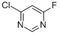 structure of CAS# 51422-01-6, 4-Chloro-6-Fluoro-Pyrimidine;Pyrimidine, 4-Chloro-6-Fluoro- (9CI);Pyrimidine, 4-Chloro-6-Fluoro