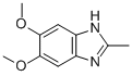 structure of CAS# 51437-32-2, 2-Methyl-5,6-Dimethoxybenzimidazole;1H-Benzimidazole,5,6-Dimethoxy-2-Methyl-(9CI);2-METHYL-5,6-DIMETHOXYBENZIMIDAZOLE;5,6-Dimethoxy-2-Methylbenzimidazole