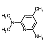 CAS 登录号：51564-98-8， N,N,4-三甲基-2,6-吡啶二胺