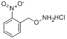structure of CAS# 51572-92-0, O-[(2-Nitrophenyl)methyl]hydroxylamine hydrochloride;1-[(AMINOOXY)METHYL]-2-NITROBENZENE HYDROCHLORIDE;1-[(AMMONIOOXY)METHYL]-2-NITROBENZENE CHLORIDE;AIDS-000335