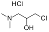 结构式 CAS# 51583-51-8, N-(3-氯-2-羟基丙基)二甲胺盐酸盐