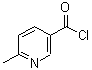 结构式 CAS# 51598-76-6, 6-甲基烟酰氯
