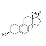 CAS#: 517-07-7， (3beta,17beta)-Estra-5,7,9-Triene-3,17-Diol