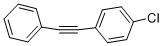 structure of CAS# 5172-02-1, 1-Chloro-4-(Phenylethynyl)Benzene;1-Chloro-4-(Phenylethynyl)Benzene;510750_Aldrich;Nsc407575