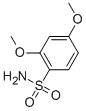 structure of CAS# 51770-71-9, 2,4-Dimethoxybenzenesulfonamide;2,4-DIMETHOXYBENZENESULFONAMIDE;2,4-Dimethoxybenzenesulfonamid