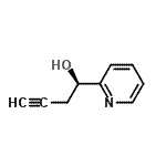 CAS#: 517907-63-0， (1R)-1-(2-Pyridinyl)-3-Butyn-1-Ol