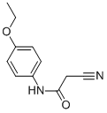 structure of CAS# 51838-07-4, 2-Cyano-N-(4-Ethoxy-Phenyl)-Acetamide;2-Cyano-N-(4-Ethoxyphenyl)Ethanamide;Oprea1_793033;Nsc621371