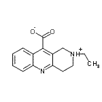 structure of CAS# 519150-65-3, 2-Ethyl-1,2,3,4-Tetrahydrobenzo[b][1,6]Naphthyridin-2-Ium-10-Carboxylate;2-Ethyl-1<wbr>,2,3,4-te<wbr>trahydro-<wbr>benzo[b][<wbr>1,6]napht<wbr>hyridine-<wbr>10-carbox<wbr>ylic acid;2-Ethyl-1<wbr>,2,3,4-te<wbr>trahydro-<wbr>benzo[b]-<wbr>[1,6]naph<wbr>thyridine<wbr>-10-carbo<wbr>xylic acid;2-ETHYL-1<wbr>,2,3,4-TE<wbr>TRAHYDRO-<wbr>BENZO[B][<wbr>1,6]NAPHT<wbr>HYRIDINE-<wbr>10-CARBOX<wbr>YLICACID