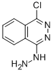 structure of CAS# 51935-42-3, 4-Chlorophthalazin-1-ylhydrazine;1-Chloro-4-Hydrazinyl-Phthalazine;1-CHLORO-4-HYDRAZINOPHTHALAZINE;4-CHLORO-1-HYDRAZINOPHTHALAZINE