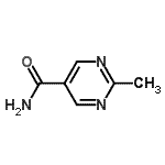 CAS#: 5194-33-2， 2-Methyl-5-Pyrimidinecarboxamide