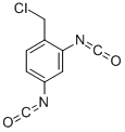 structure of CAS# 51979-57-8, 1-Chloromethyl-2,4-Diisocyanatobenzene;4-Chloromethyl-1,3-Phenylene Diisocyanate, 97%;1-CHLOROMETHYL-2,4-DIISOCYANATOBENZENE 97%;1-Chloromethyl-2,4-Diisocyanatobenzene,98%