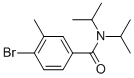 结构式 CAS# 52010-31-8, 4-溴-N,N-二异丙基-3-甲基苯甲酰胺