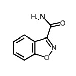 CAS#: 52046-80-7， 1,2-Benzoxazole-3-Carboxamide