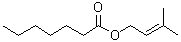 CAS#: 5205-10-7， Heptanoic Acid 3-Methyl-2-Buten-1-Yl Ester