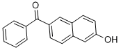 structure of CAS# 52222-87-4, 6-Benzoyl-2-Naphthol;(6-Hydroxy-2-Naphthyl)-Phenyl-Methanone;(6-Hydroxy-2-Naphthyl)-Phenylmethanone;(6-Hydroxynaphthalen-2-Yl)-Phenyl-Methanone