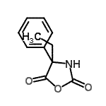 CAS#: 52264-75-2， 4-Ethyl-4-Phenyl-1,3-Oxazolidine-2,5-Dione