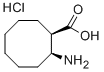 CAS 登录号：522644-08-2， (1R,2S)-2-氨基-环辛烷羧酸盐酸盐
